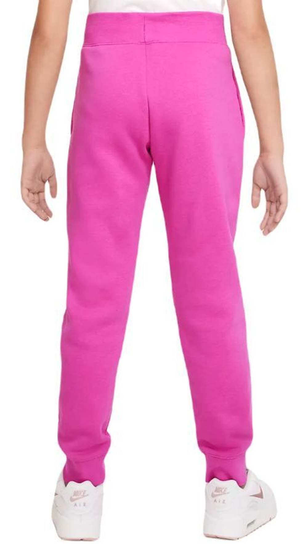 Штаны для девочки теннисные Nike Sportswear Fleece Pant LBR - active fuchsia/white
