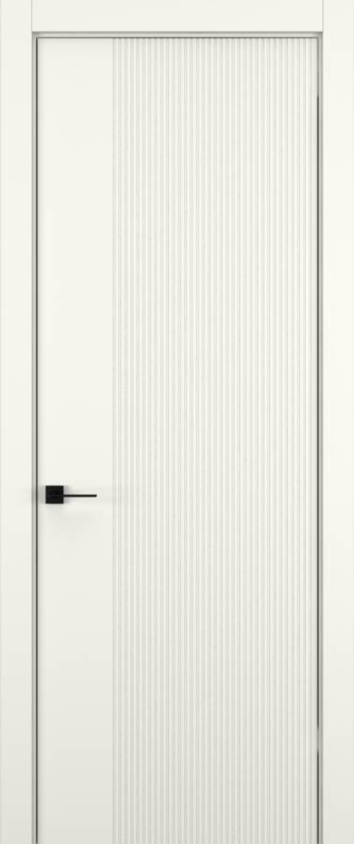 Дверь 4 VERTICAL Матовый Жемчужный