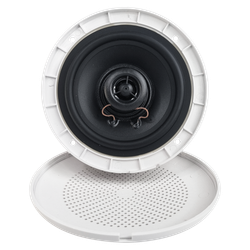 Комплект влагостойкой акустики для бани и сауны - SW2 White SAUNA SENSOR (квадратная решетка)