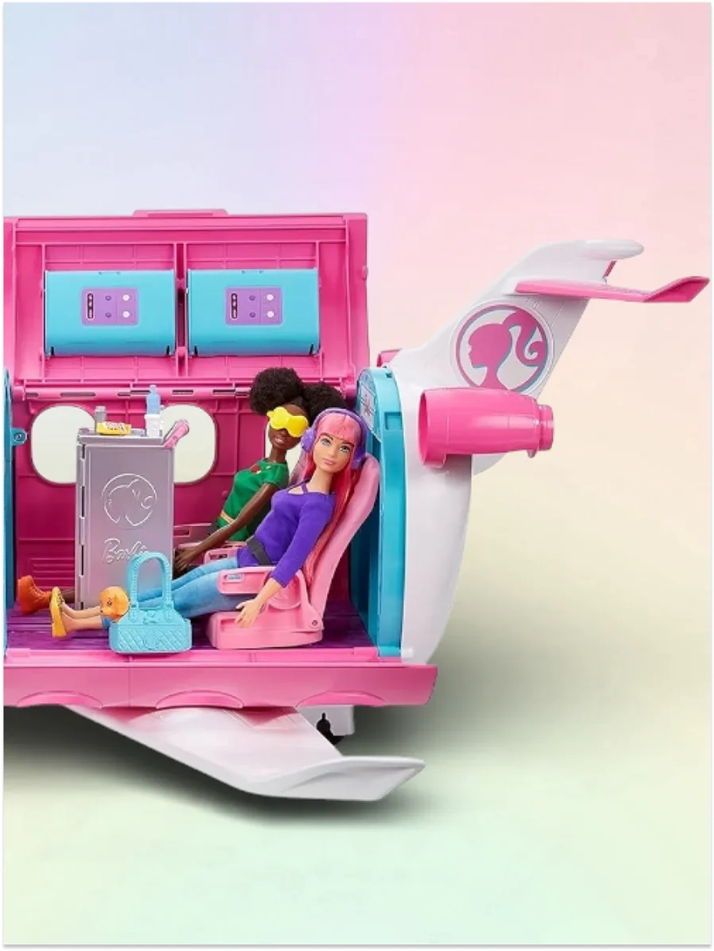 Игровой набор Самолёт мечты с куклой Барби GJB33
