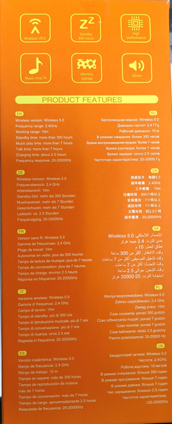 347_ Беспроводные внешние наушники BOROFONE BO18 Cat ear BT headset черные ш/к 6974443384949