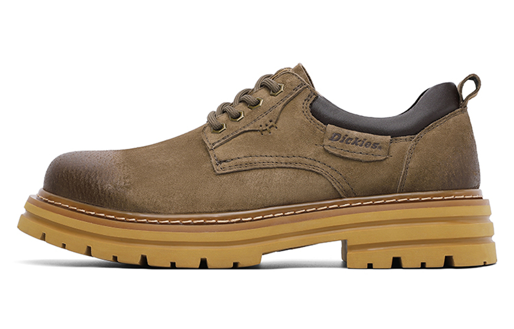 Dickies Work Boots Men"s Low top Yellow Brown/Camel