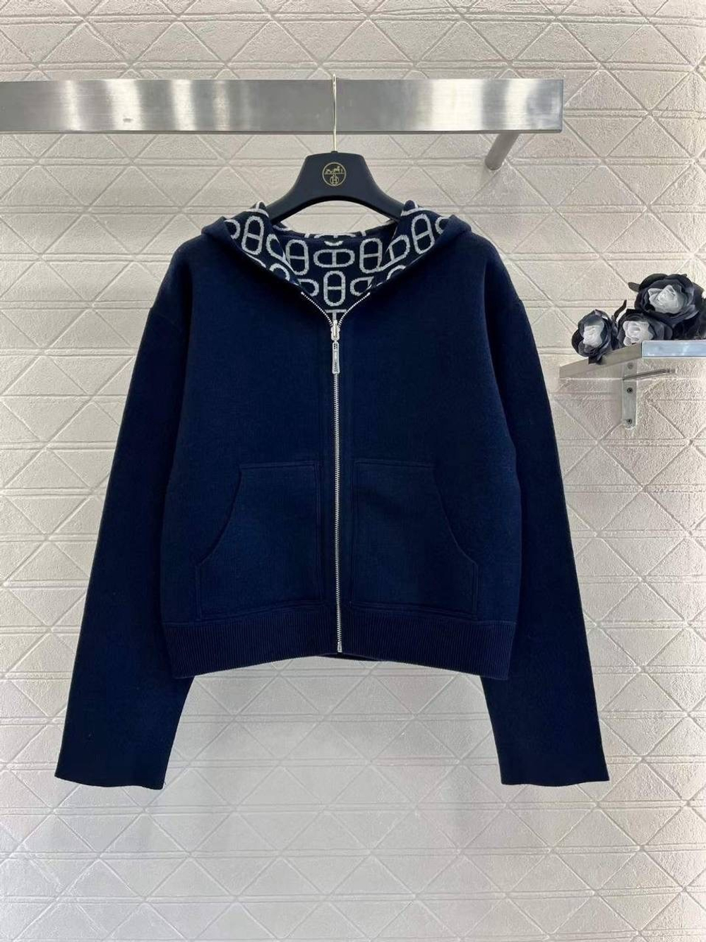 Кардиган на молнии Hermes