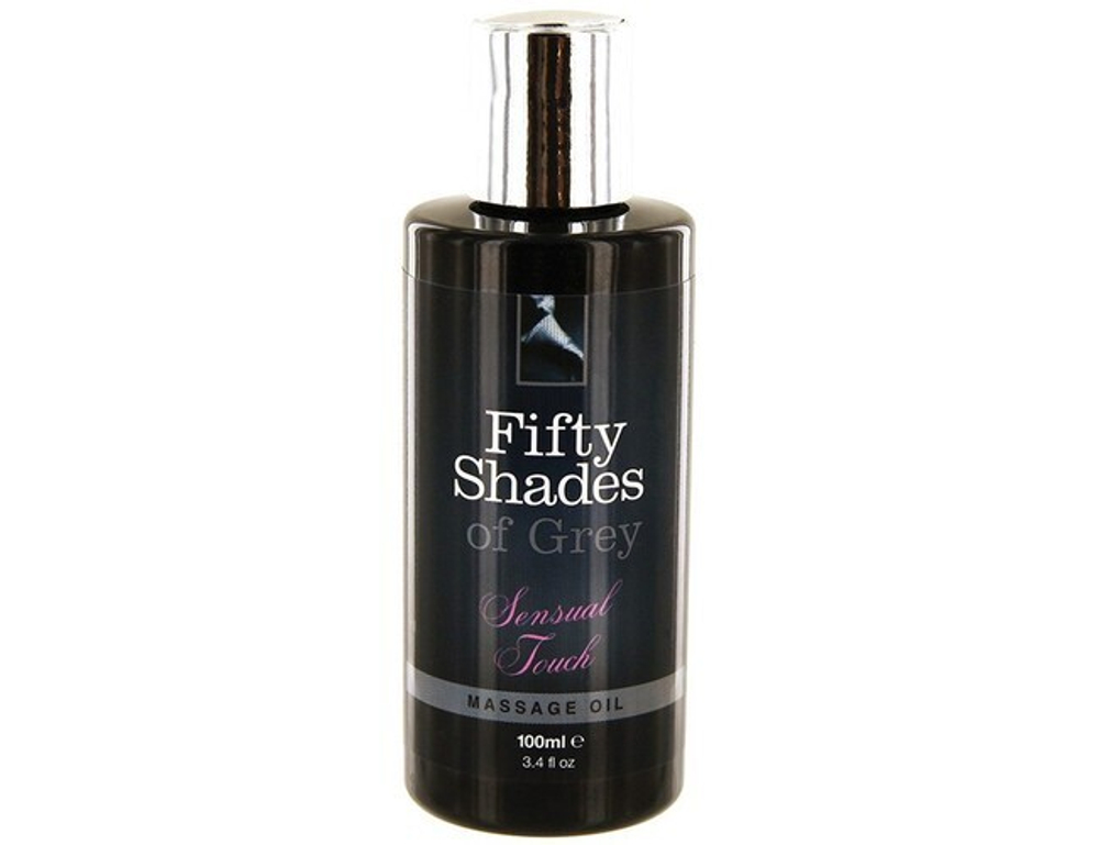 Массажное масло "50 оттенков серого" Sensual Touch, 100 мл (Цвет: прозрачный)