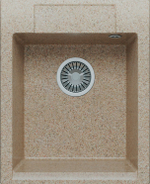 Мойка POLYGRAN ARGO-420 песочный №302