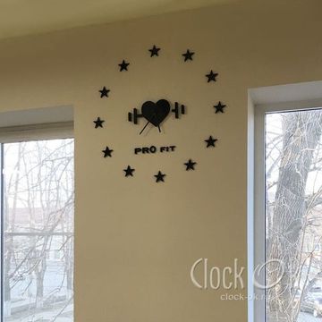 Настенные 3D часы "ПроФит"