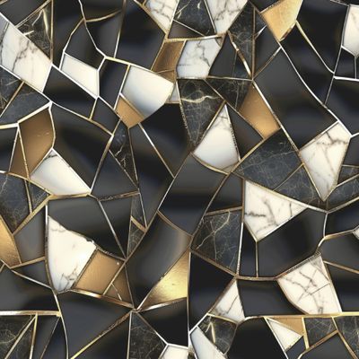 Плитка с поталью