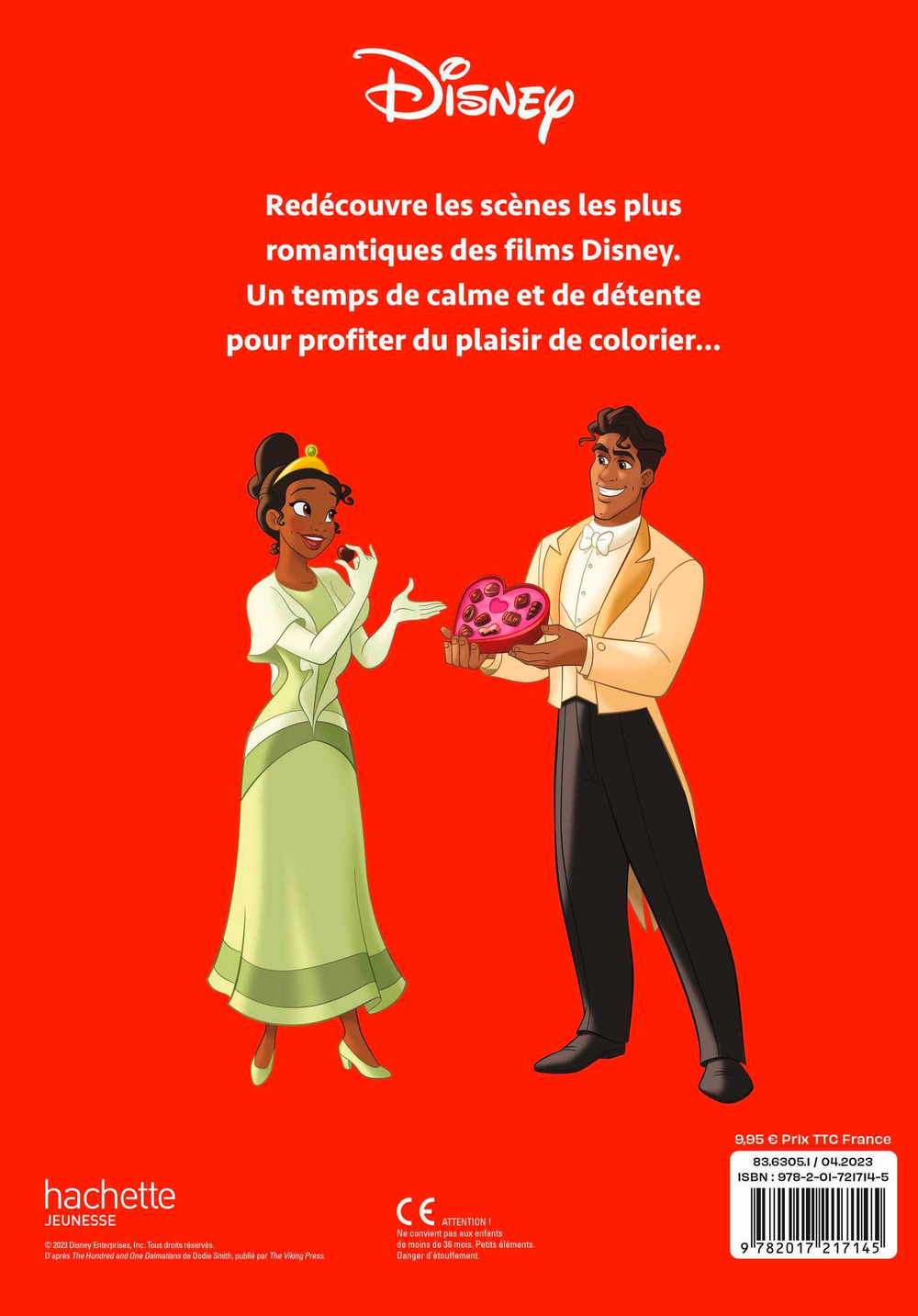 Hachette  раскраска по номерам  DISNEY TEENS - Atelier de coloriages - Histoires d'amour