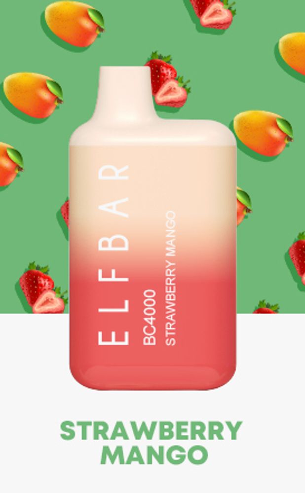 Elf Bar - Strawberry Mango (4000)