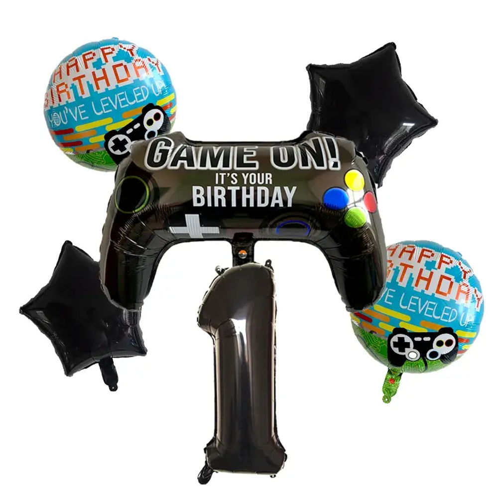 Фольгированный шар-фигура «Джойстик. GAME ON», 69 см