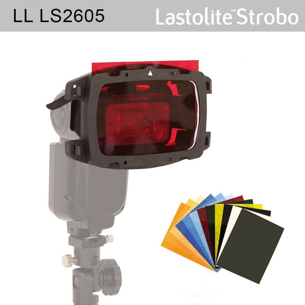 Набор фильтров Lastolite LL LS2605 Strobo Gel Starter Kit с держателем
