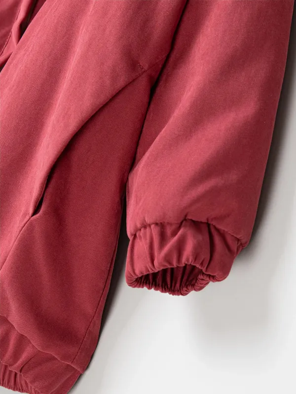 Куртка оверсайз на меху 