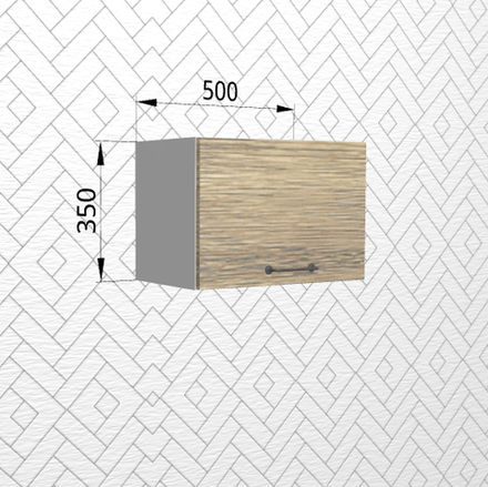 Лофт Дуб майский ПГ 500