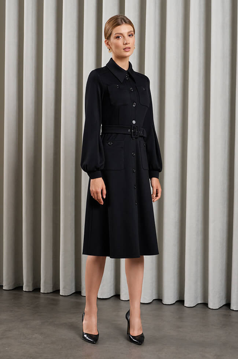 51524 Платье женское (черный)