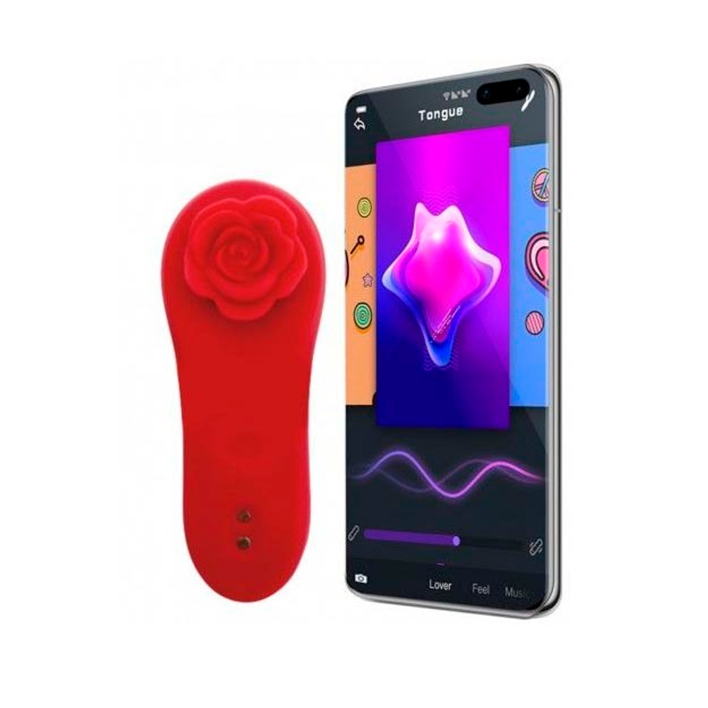 Вкладыш в трусики Magic Motion Funtown Caleo красный