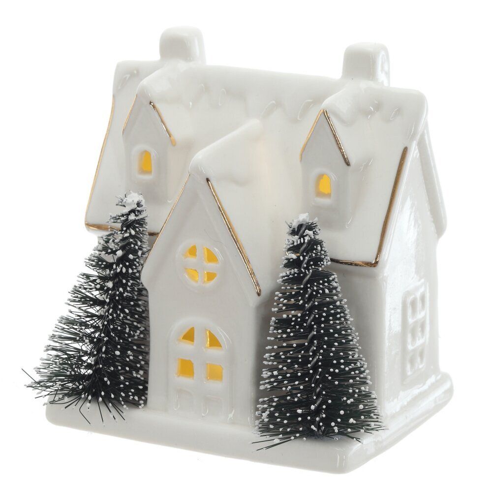 GAEM Фигурка декоративная "Домик" с подсветкой (2хLR44), L8 W6 H9 см