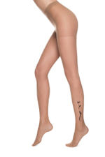 CONTE FEMME Колготки женские с тату-рисунком