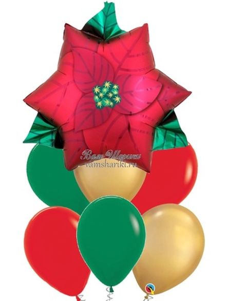 Фонтан "Рождественская Пуансеттия"