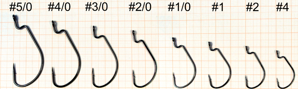 Крючок офсетный HitFish J-Hook (JH)