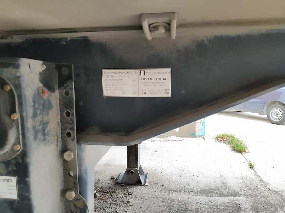Тонар 9786* Полуприцеп изотермический/рефрижератор 97861 (Рефрижератор)