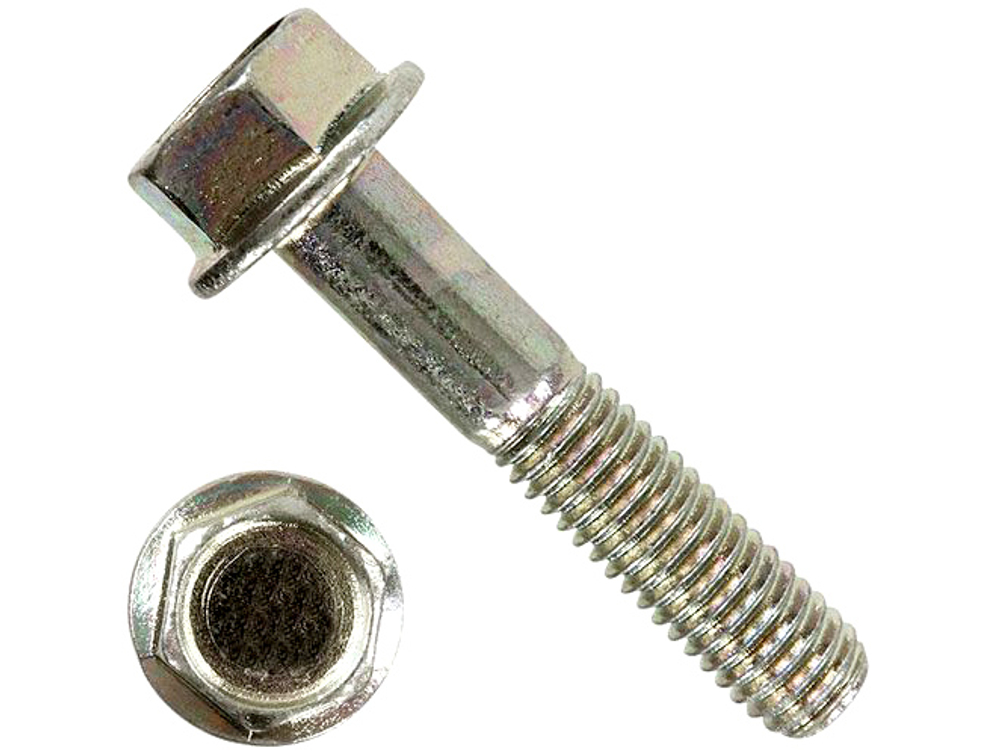 Болт 10х40 шест.гол.с фланцем высокопрочный к.п.10.9 DIN 6921  цинк (10шт/уп)