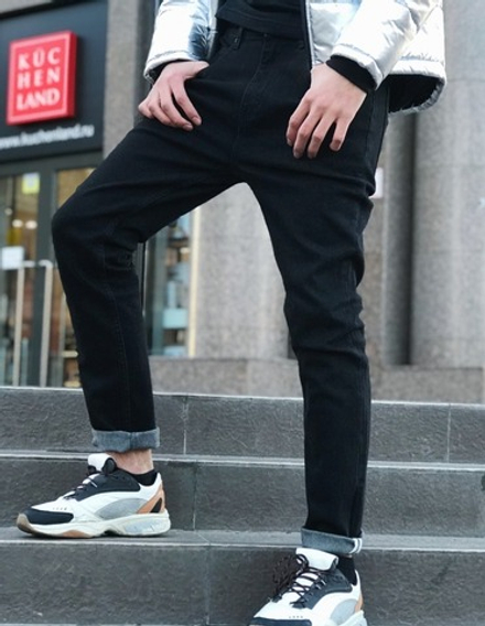 Джинсы НПОГП 12 унций Черный