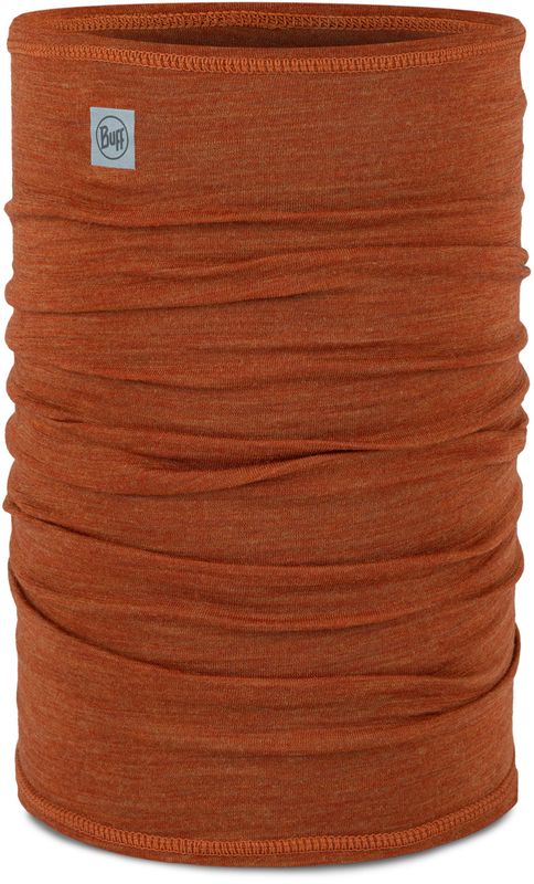 Шерстяной шарф-труба Buff Merino Lightweight Solid Cinnamon Фото 1