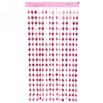 Занавес фольгированный «Шар» ш1м, в1.9м (глянец), красный