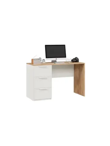 Стол письменный Белый холст 120х50х75