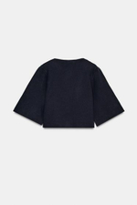 Короткая вязаная кофта - ZARA