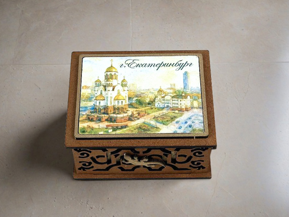 Шкатулка "Екатеринбург"