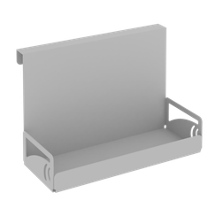 Навесной лоток для канцелярских принадлежностей MAN-02 Металл Серый 200*100*130