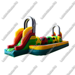 Коммерческий надувной батут "Футбольная площадка" 12*5*4 м