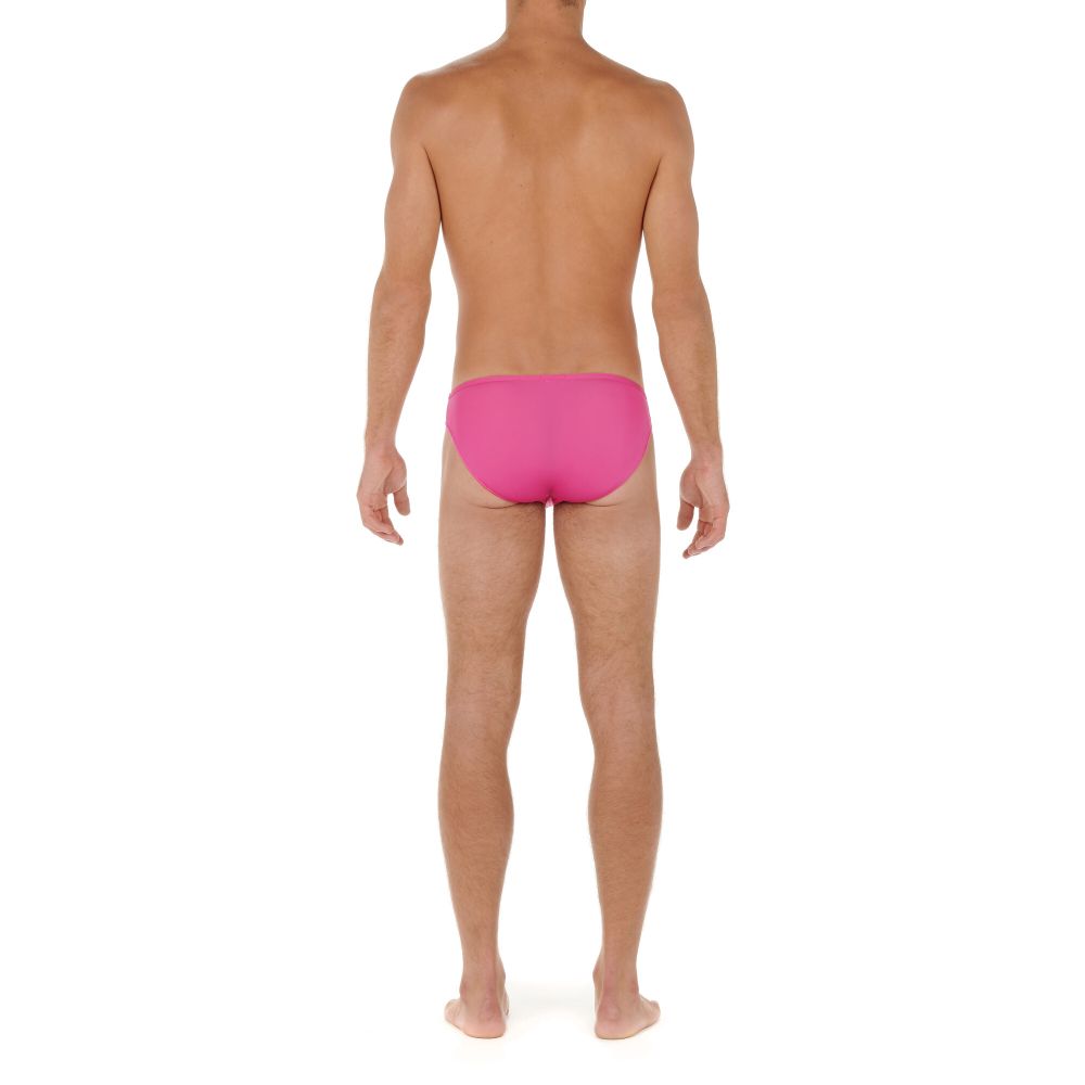 Мужские трусы слипы розовые HOM PLUMES Micro Briefs 404756_401128