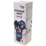 Набор кухонных принадлежностей 12шт «Felicità» розовый