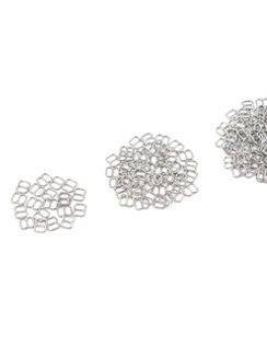 Рамка-регулятор Arta-F, 6 мм, металл, серебро