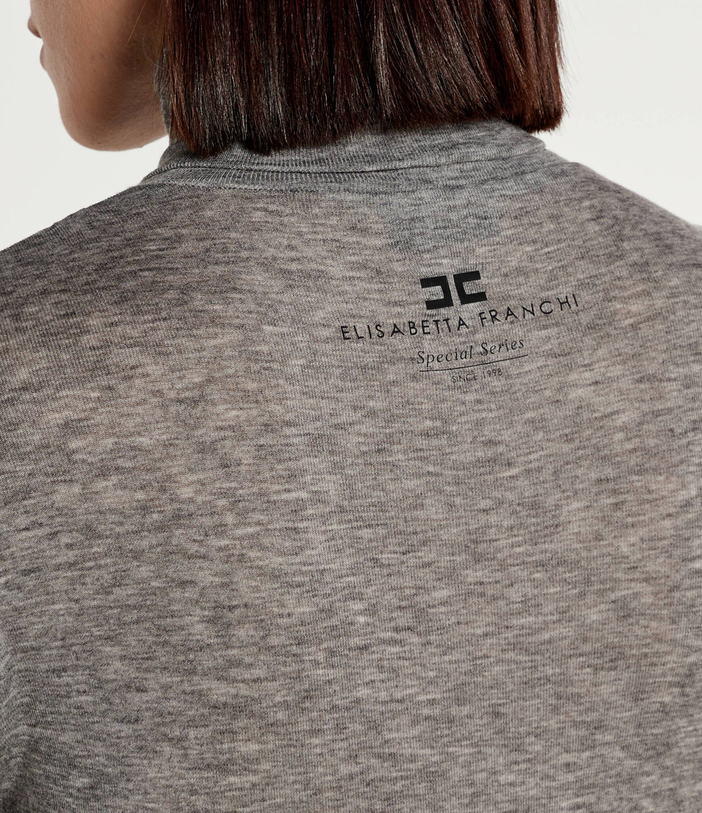 Гольф Elisabetta Franchi - серебряный(MA94B46E2)