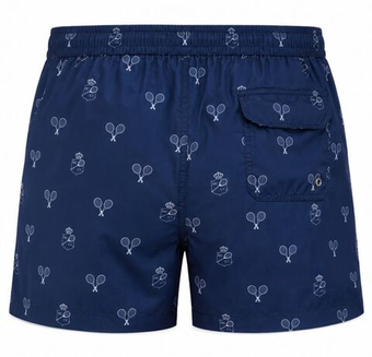 Мужские спортивные боксеры Monte-Carlo Country Club MCCC Crossed Rackets Boxer - navy