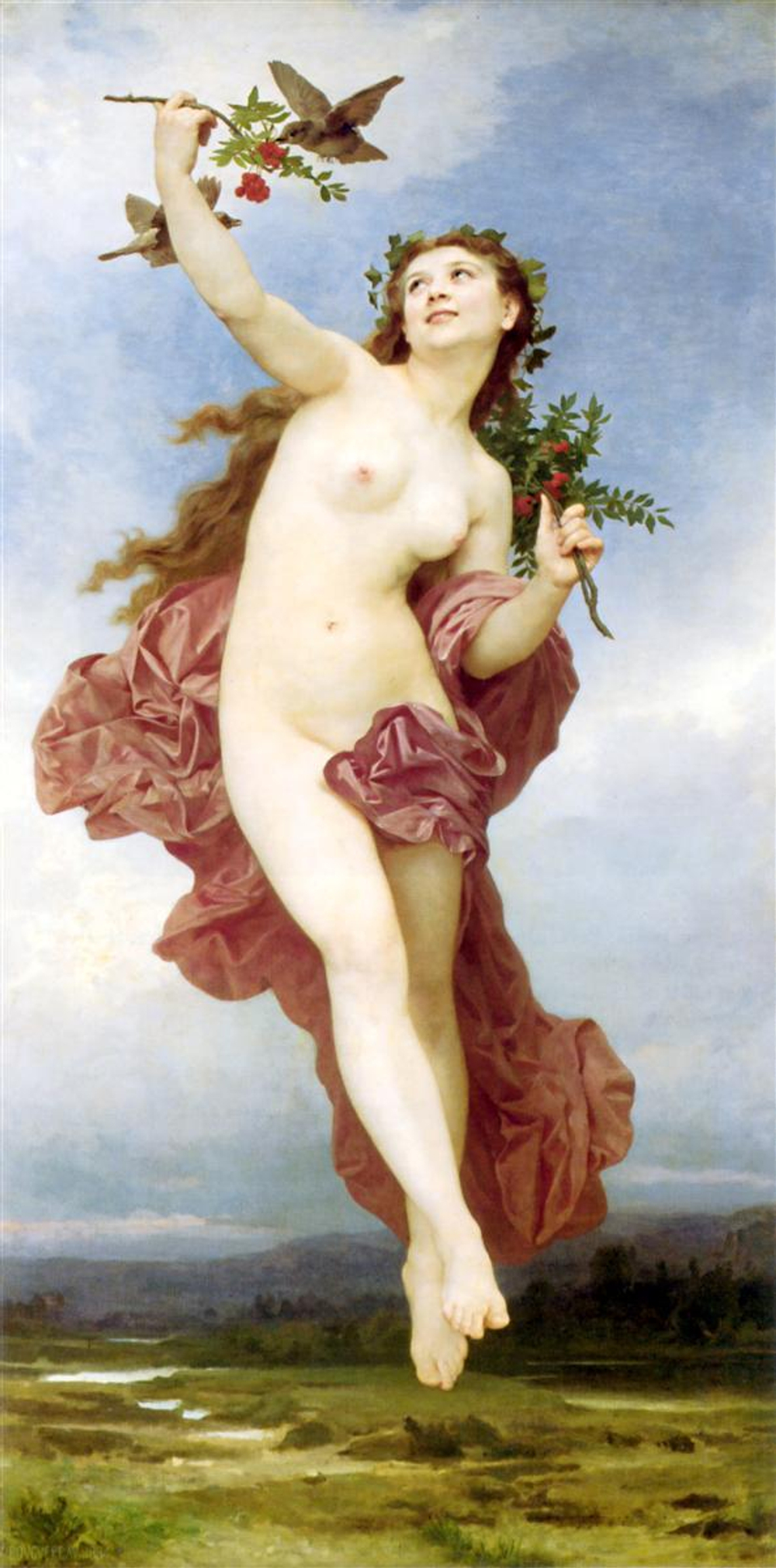 William-Adolphe Bouguereau  (1825-1905). 16+