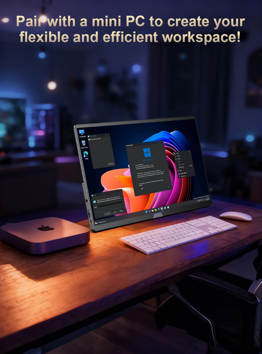 15.6" Портативный игровой монитор UPERFECT Ucolor O2 Pure 3456x2160, 60 Гц, OLED