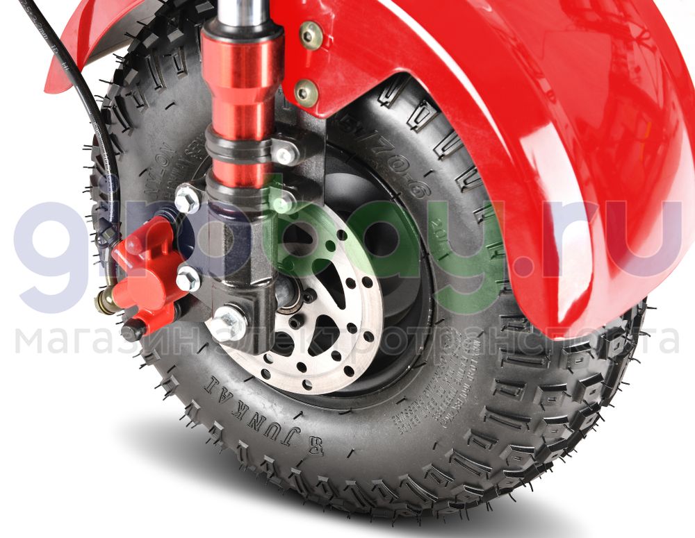 Электроскутер WHITE SIBERIA MINI R 1200w 2.0 - Красный фото 30 фото №32