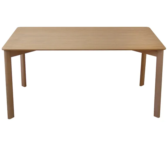 Стол обеденный Сross 160*90 см (натуральный дуб)
