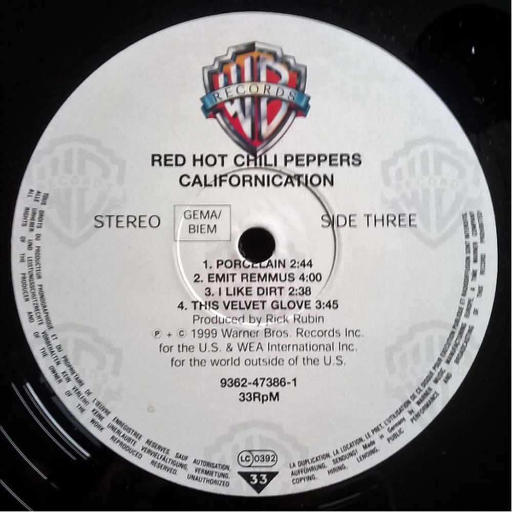 Red Hot Chili Peppers / Californication (2LP)