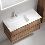 Тумба с раковиной Sancos Marmi 2.0 100 см MR2.0100LECH дуб чарльстон