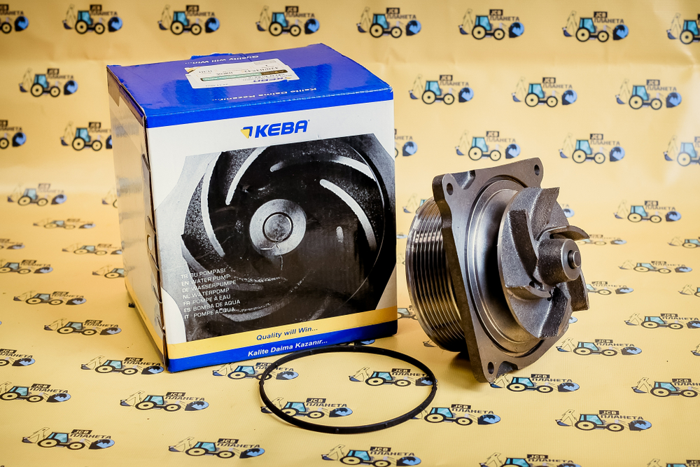 Помпа (водяной насос) Jcb 3cx/4cx с двигателем Dieselmax аналог