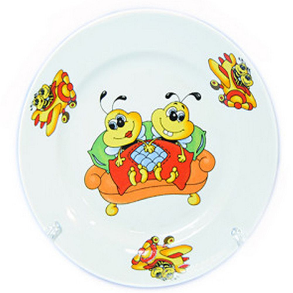 Тарелка мелкая "ПЧЁЛЫ (Идиллия)" 20 см, Беларусь.