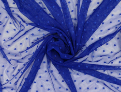 Эластичная сетка (мушки 5 мм), синий (Арт: ESМ-1832)