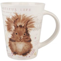 Кружка "Белочка" v=350 мл (min12) (транспортная упаковка)