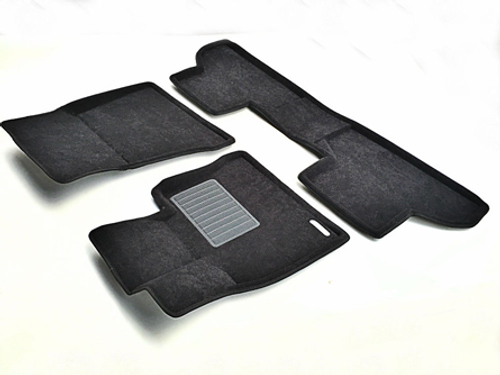 Коврики салона для BMW X5 (F15)/X6 (F16) (2015-2018) Euromat 3D Business черные. Арт. EMC3D-001215