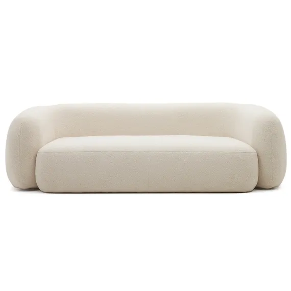 Трехместный диван Martina, 240 см, белое букле